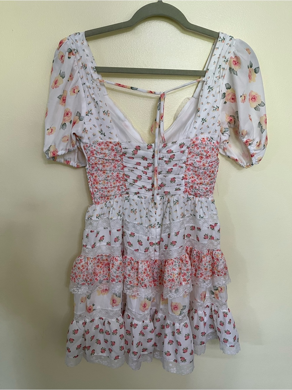 NEW Altar’d State Adley Mixed-Print Mini Dress Size S & M Available NWT - Picture 7 of 16